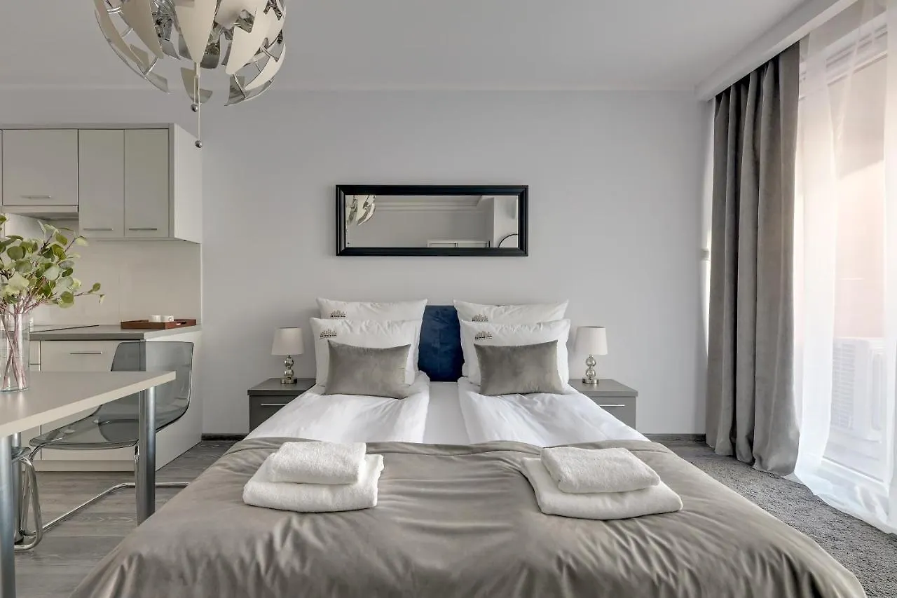 アパート Downtown Aparments City Center Sadova グダニスク